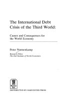 The International Debt Crisis of the Third World