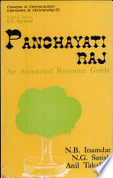 Panchayati Raj  an Annotated Resource Guide