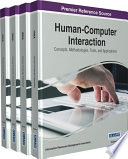 Human Computer Interaction  Concepts  Methodologies  Tools  and Applications