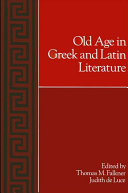 Old Age in Greek and Latin Literature Pdf/ePub eBook