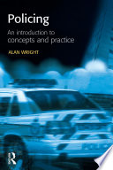Policing  An Introduction to Concepts and Practice Book