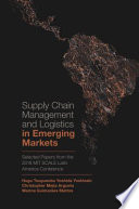Supply Chain Management and Logistics in Emerging Markets Book