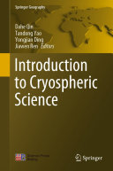 Introduction to Cryospheric Science
