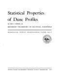 Statistical Properties of Dune Profiles