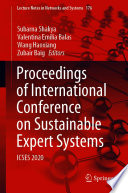Proceedings of International Conference on Sustainable Expert Systems Book