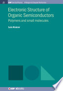 Electronic Structure of Organic Semiconductors Book