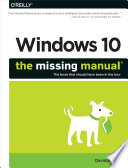 Windows 10  The Missing Manual Book