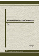 Advanced Manufacturing Technology, ADME 2011 [Pdf/ePub] eBook
