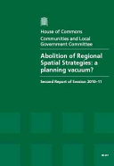 Abolition of regional spatial strategies