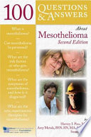 100 Questions   Answers About Mesothelioma