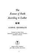 The Essence of Faith According to Luther