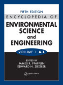 Encyclopedia of Environmental Science and Engineering, Volumes One and Two