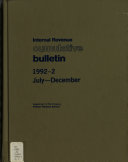 Internal Revenue Cumulative Bulletin