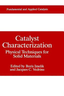 Catalyst Characterization Book PDF