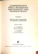 Comprehensive Insect Physiology, Biochemistry, and Pharmacology: Regulation