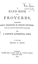 A Hand book of Proverbs