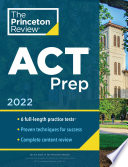 Princeton Review ACT Prep  2022 Book PDF