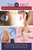 Boy Or Girl  How to Chose Your Baby s Gender