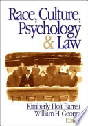 Race  Culture  Psychology  and Law Book