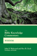 The Bible Knowledge Commentary Wisdom [Pdf/ePub] eBook
