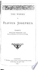 The Works of Flavius Josephus Book