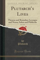 Plutarch s Lives  Vol  1 of 11