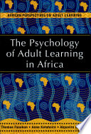 The Psychology of Adult Learning in Africa