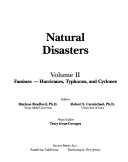 Natural Disasters  Faminies hurricanes  typhoons  and cyclones
