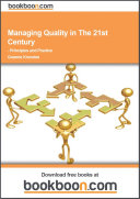 Managing Quality in The 21st Century