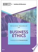 Directors  Handbook on Business Ethics