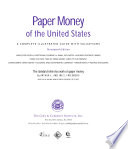Paper Money of the United States Book