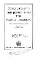 The Jewish Bible for Family Reading Book