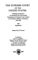 The Supreme Court of the United States: Brandeis