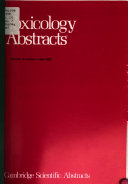 Toxicology Abstracts
