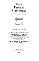 West's Federal Supplement