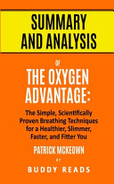 Summary And Analysis Of The Oxygen Advantage