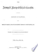 Army   Navy Official Gazette