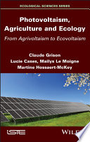 Photovoltaism  Agriculture and Ecology