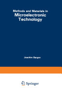 方法和材料在微电子技术