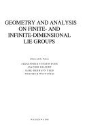 Geometry and Analysis on Finite  and Infinite dimensional Lie Groups