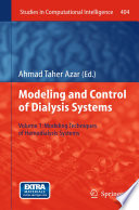 Modelling and Control of Dialysis Systems Book
