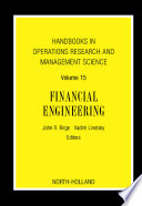 Handbooks in Operations Research and Management Science  Financial Engineering Book PDF
