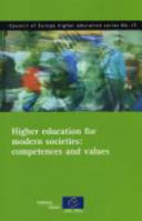 Higher Education for Modern Societies