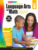 Spectrum Language Arts and Math  Grade 4 Book