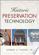 Historic Preservation Technology Book PDF
