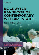 De Gruyter Handbook of Contemporary Welfare States