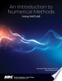 An Introduction to Numerical Methods Using MATLAB