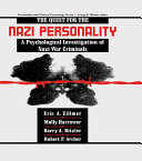 The Quest for the Nazi Personality [Pdf/ePub] eBook