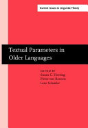Textual Parameters in Older Languages