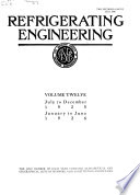 Refrigeration Engineering Book